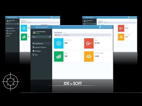 Dashboard Menu En Java Swing Netbeans | #FactorySystem #Java #Netebeans