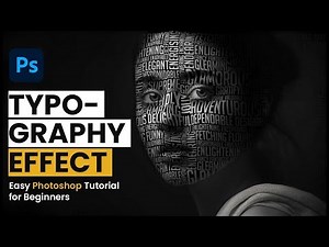 Create a Stunning Typographic Text Portrait in Photoshop | Step-by-Step Tutorial