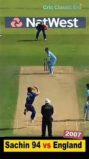 A Century Missed, A Masterpiece Delivered, Sachin 94 vs England