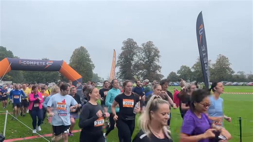 Race start at today's Grittleton 10k with I-Compete Events. Live #dbmaxscores at https://dbmaxresults.co.uk/results.aspx?CId=16421&RId=30426 | DB Max Sports Timing & Events