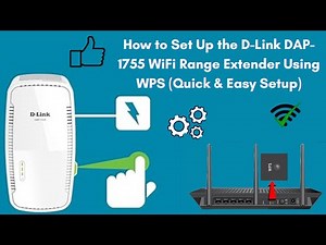 How to Set Up the D-Link DAP-1325 WiFi Range Extender Using WPS Method