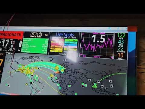 Play around with the Yaesu ftdx 3000 scope