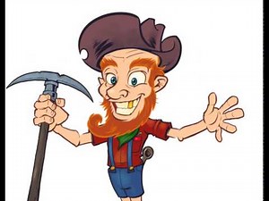 Prospector Cartoon Character Animation