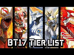 Digimon TCG: BT17 Competitive Tier List (ENG)