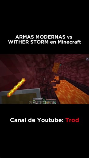 Armas Modernas contra el Wither Storm en Minecraft