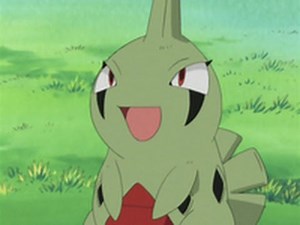 All Ash's Larvitar moves