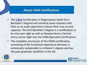 CIMA levels- How many levels are in CIMA certification?