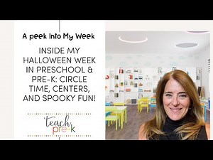 Inside My Halloween Week in Preschool & Pre-K: Circle Time, Centers, and Spooky Fun!