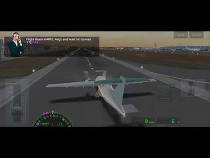 Airline Commander gameplay episode 1 flight take off and landing