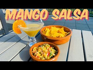 Mango salsa// easy steps to make mango salsa