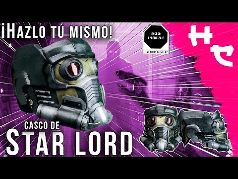 Let's Make a Guardians of the Galaxy Star Lord Helmet + Free Templates!!!