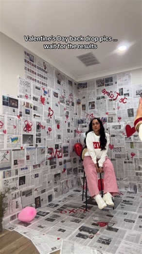 Creative Valentine’s Day Backdrop Picture Ideas