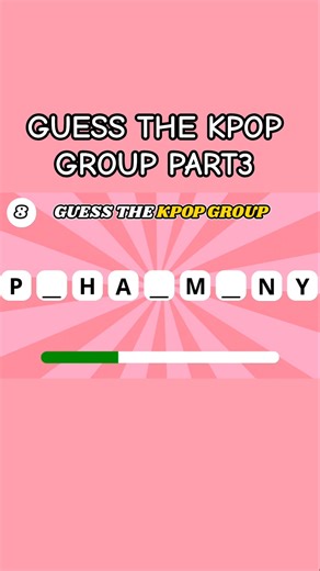 CAN YOU GUESS THE KPOP GROUP? #kpopquiz #kpop