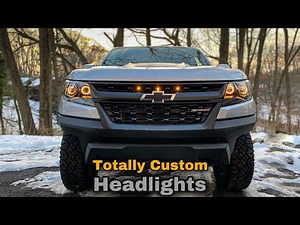 Installing the BEST Chevy Colorado Headlights Available (custom build part 2)