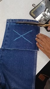 73K views · 1.4K reactions | #hem #hemming #jeansalteration #jeans #jeanslength #jeanstips #sewing #oldclothalterationtrick #reels #viralreels #instagood #Instagram #bhilwara | old cloth alteration trick | Facebook