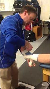 Athletic Training "How to Tape an Ankle"