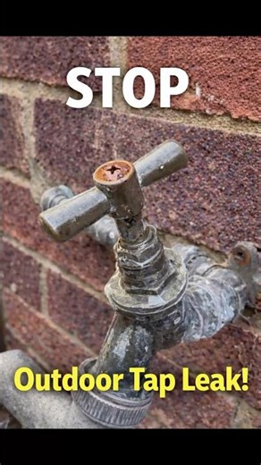 Stop Your Outside Tap Leak in 30 Seconds (No Plumber Need)