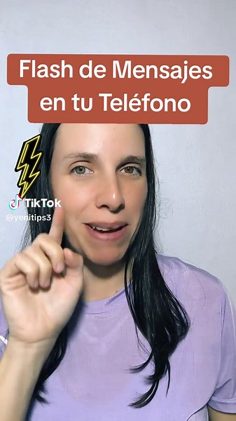 Cómo activar el flash de mensajes en tu Teléfono #aplicaciones #celular #celular #tips #hacks