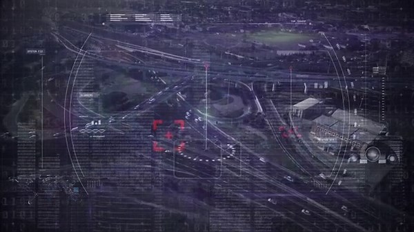 Animation of data processing over road traffic. global connections, transport, data processing,and digital interface concept digitally generated video Stock Video Footage - Alamy