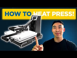 How to Use a Heat Press in 5 Minutes