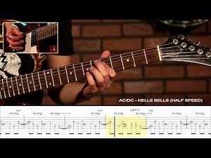 How to Play "Hells Bells" by AC/DC - Legendary Riff #9