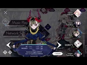 【Arcaea】 All Partners Lv Max Stats (v3.12.3)