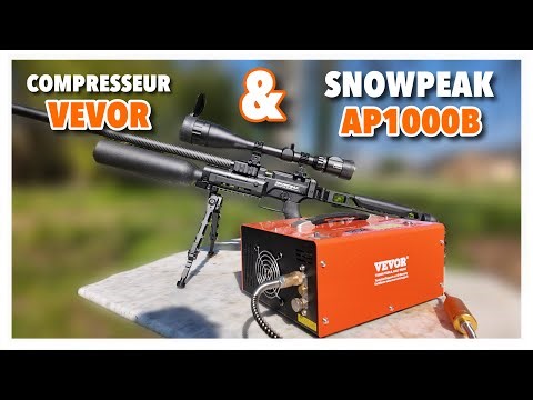 Vevor Compressor and Snowpeak AP1000B review (French)