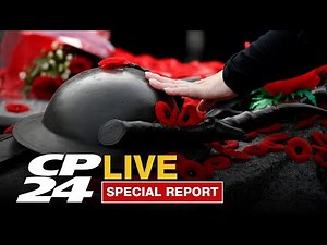 CP24 SPECIAL: Toronto's 2022 Remembrance Day ceremony