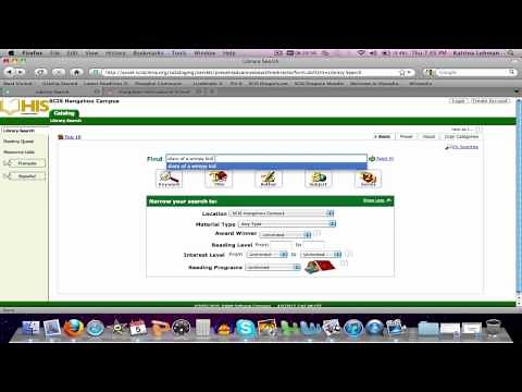 Library Catalog: a Destiny tutorial