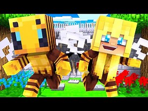 ISY & FLO als BABY BIENE im GEFÄNGNIS?! - Minecraft GEFÄNGNIS