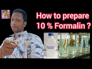 How to prepare 10 % formalin solution | 10% formalin kaise banaye | Histology Technique