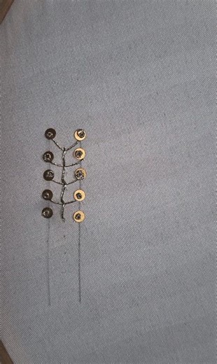 Easy border Hand embroidery without using beads