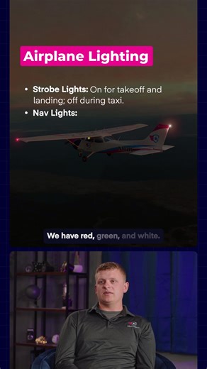 160K views · 2.7K reactions | Aircraft Lights and Their Purposes | Pilot Institute Airplanes | Facebook