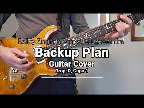 Bailey Zimmerman with Luke Combs - Backup Plan (Guitar Cover, Full Song)