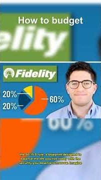 How to budget | Fidelity's budgeting guideline | F