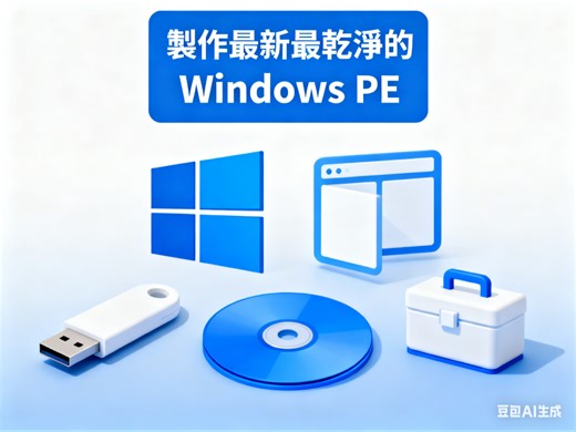 製作最新最乾淨的Windows PE