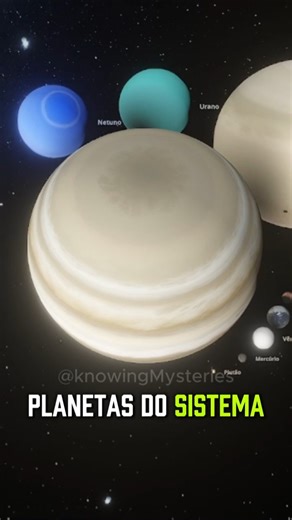 E se Colocarmos TODOS os Planetas dentro de Júpiter?...