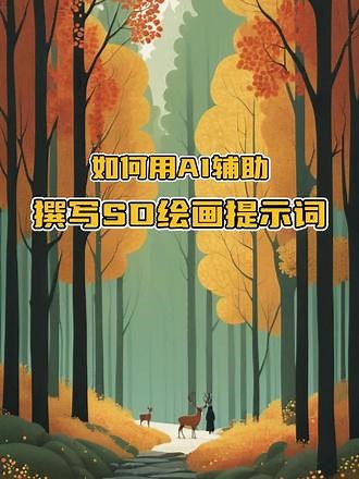 如何用AI辅助撰写SD绘画提示词？ #stablediffusion教程 #stablediffusion模型训练 #stable diffusion关键词 #stablediffusion模型推荐 #热点