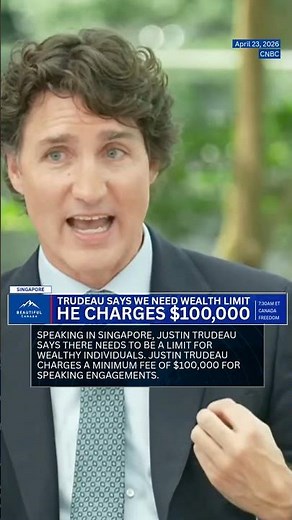 Trudeau Talks Wealth Limit, However... #godkeepourland #canada #freedom #justintrudeau