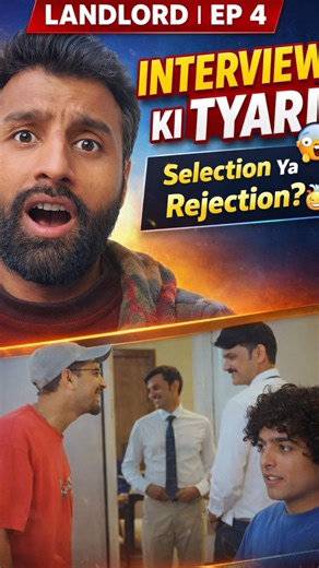 Landlord Web Series Ep 4 | Interview Ki Tyari 😱 | Full Comedy Episode | Hindi Web Series 2026