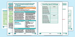 Year 6 Maths Same-Day Intervention Plan: Rounding 7-Digit Numbers to the Nearest Multiple of 100 000 and 1 000 000