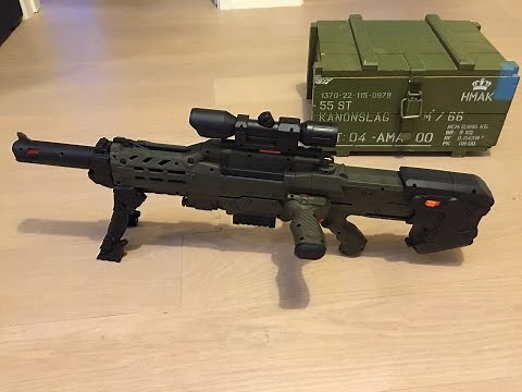 F&S Nerf Longshot Sniper mod. Range 40 m/130 ft #2