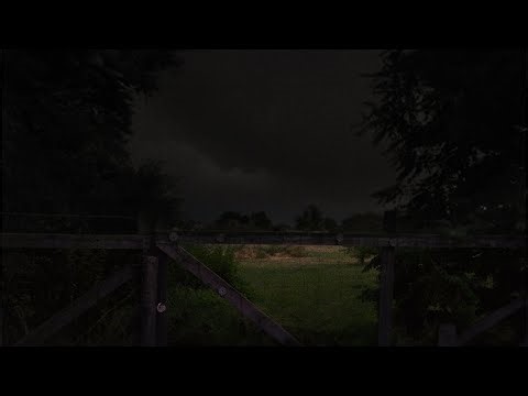 Nostalgic Thunderstorm | Village Farm Backyard | Childhood Memories | 3 HOURS