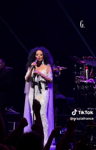 Diana Ross en concert à Paris : un moment légendaire