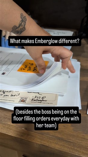 Why do adventurers keep coming back? Because we care. From the way we package your gear to the special touches we add along the way, we want every order to feel legendary. Come rediscover the Emberglow difference—Black Friday deals are live! | Emberglow Gaming