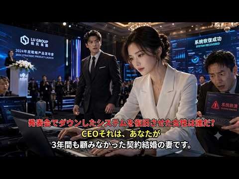 3分以内に調べろ！ 1000億円規模の新製品発表会で、ダウンしたシステムを復旧させた女性は誰だ!?CEOの命令に、特別秘書はノートパソコンを握りしめ、冷や汗を流しながら答えた。