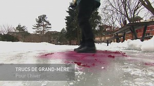 76K views · 311 reactions | Du jus de betterave sur la glace ? Une chandelle fondue sur des chaussures ? Voici des trucs de grand-mère qui vous aideront à passer à travers l’hiver. ;) https://goo.gl/Hy2xIx | MétéoMédia | Facebook