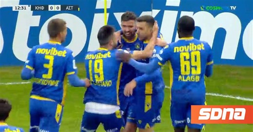 Γκολ ο Μάντζης και 1-0 ο Αστέρας στο 12' (vid)