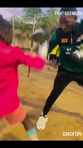 1.8M views · 69K reactions | Coach Tipo looks flawless on mitts with his kid.   . Follow Fight Gist Media for more boxing videos. | Fight Gist Media | Facebook