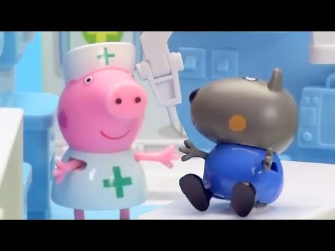 Nurse Peppa Pig Saves Danny Dog | Peppa Pig Stop Motion